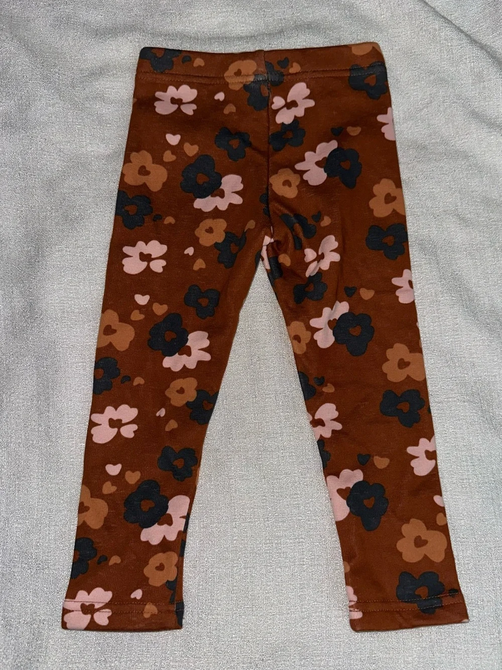 Carter's Girls' Rust Floral Leggings